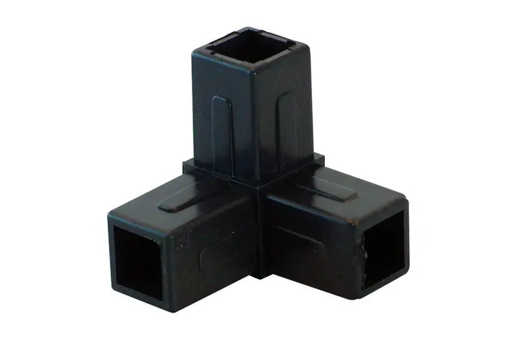 three way inside plastic connectors