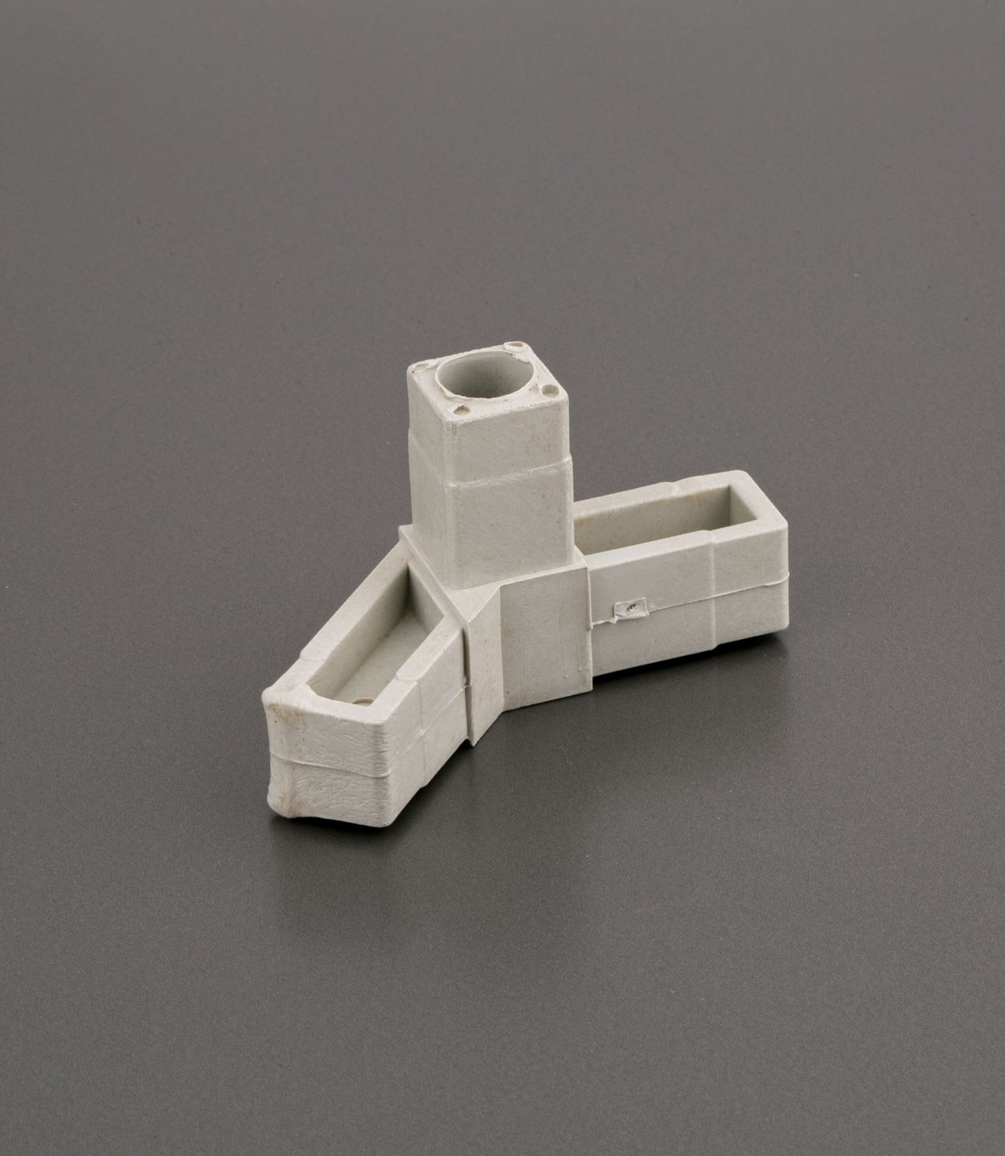 three way degree plastic connectors