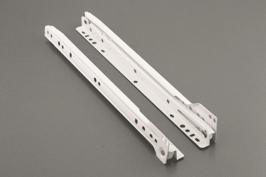 white drawer slider rail for drawer