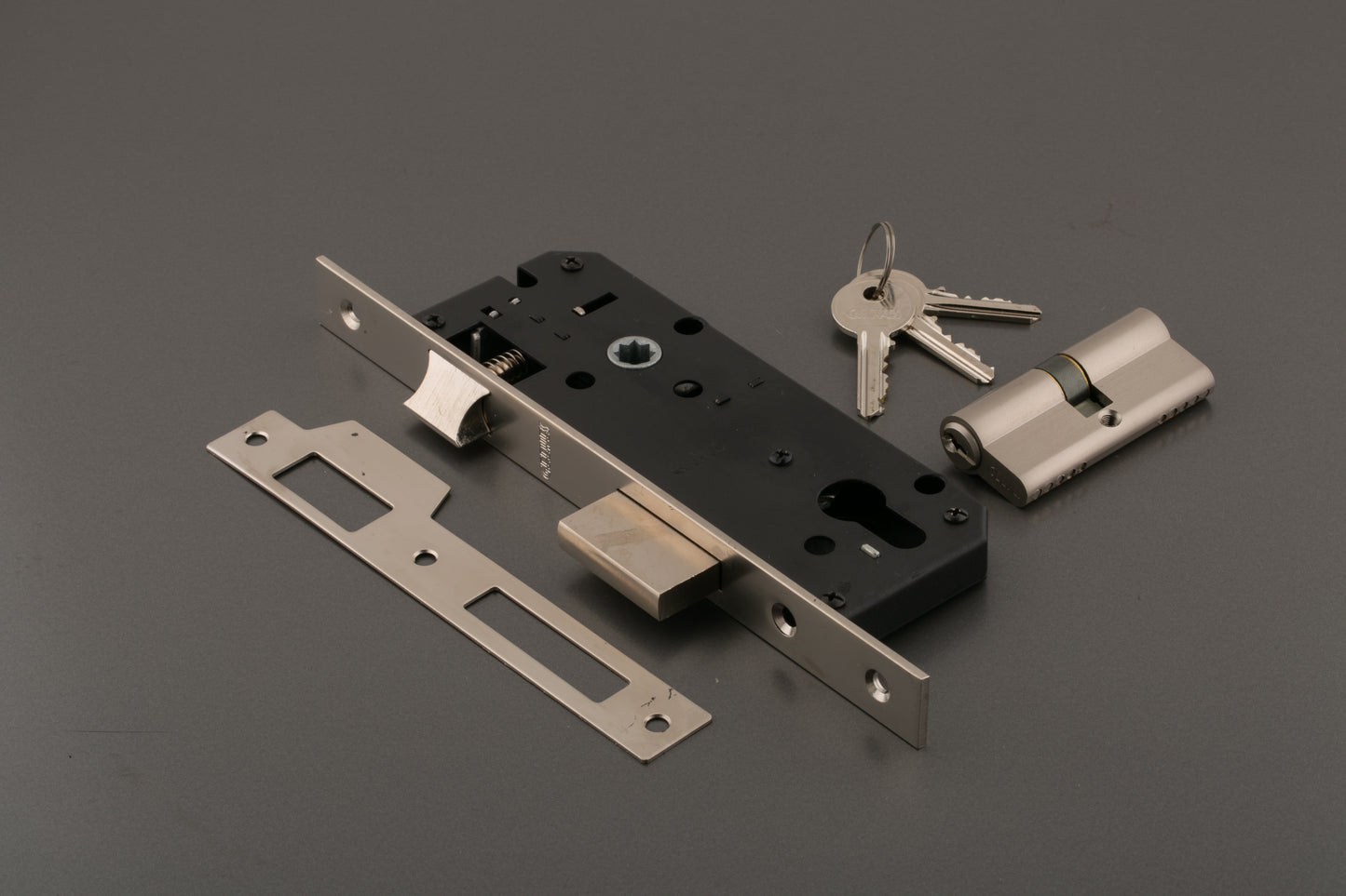 Aluminium Lock Body with Cylinder Latch Type