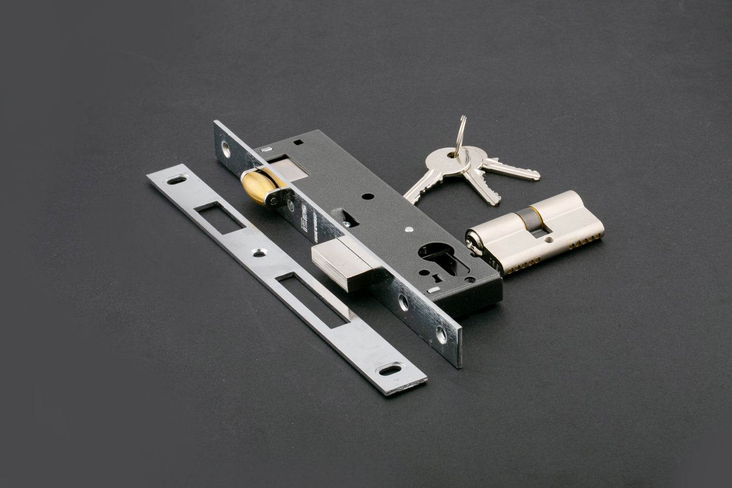 Aluminium Door Lock Body - Roller Type